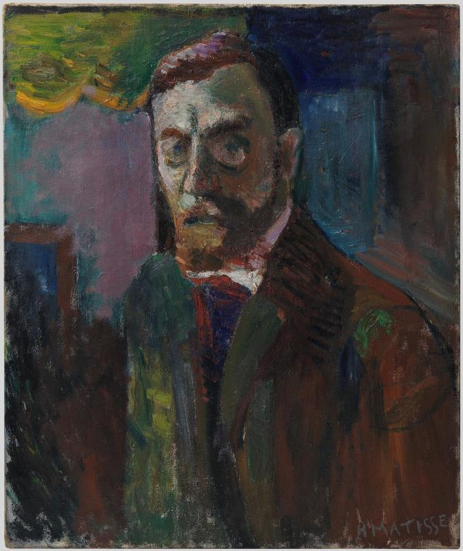 Autoportrait - Centre Pompidou concernant Autoportrait Henri Matisse