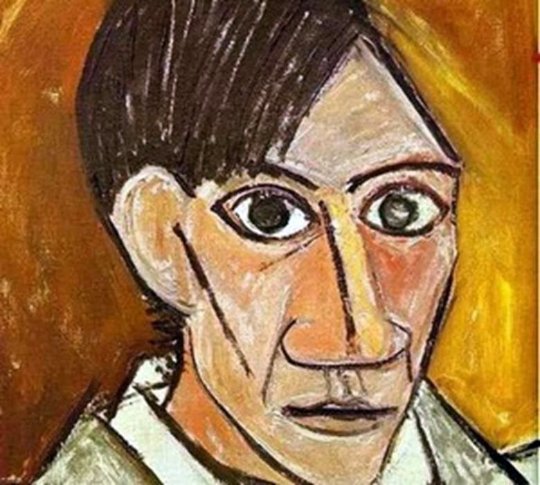 Autoportrait - Pablo Picasso concernant Pablo Picasso Oeuvres Connues