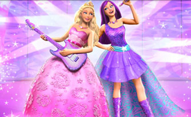 Barbie, La Princesse Et La Popstar Film Streaming pour Chanson De Barbie Apprentie Princesse
