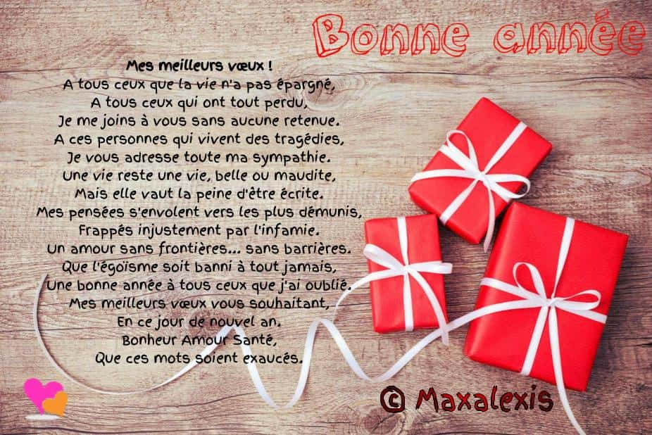 Beaux Textes &amp;amp; Vœux Pour Souhaiter Bonne Année | Poésie D encequiconcerne Nouvel An Poeme