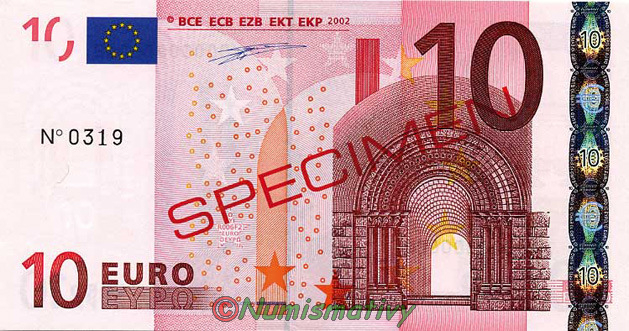Billets Euro Specimen Avec Signes De Sécurités - Testnote serapportantà Billet Euro A Imprimer