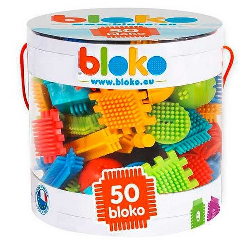 Bloko 50 Byggeelementer | Produkter | Lekegiganten.no intérieur Baril Clipo 50 Pièces Playskool