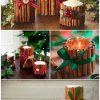 Bougies De Noël Avec Bâtons De Cannelle | Deco Table Noel avec Deco De Noel A Faire Soi Meme Pour Enfant