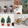 Brico-Noël: Noël : Plantez Des Pommes De Pin Dans La Déco pour Bricolage De Noel En Maternelle