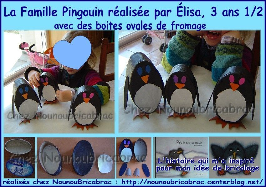 Bricolages Animaux A Fabriquer Soi Meme - Page 5 tout Comment Faire Un Pingouin En Papier