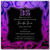 Brilliant Emblem 35Th Birthday Party Invitations | Paperstyle avec Invitation 35 Ans