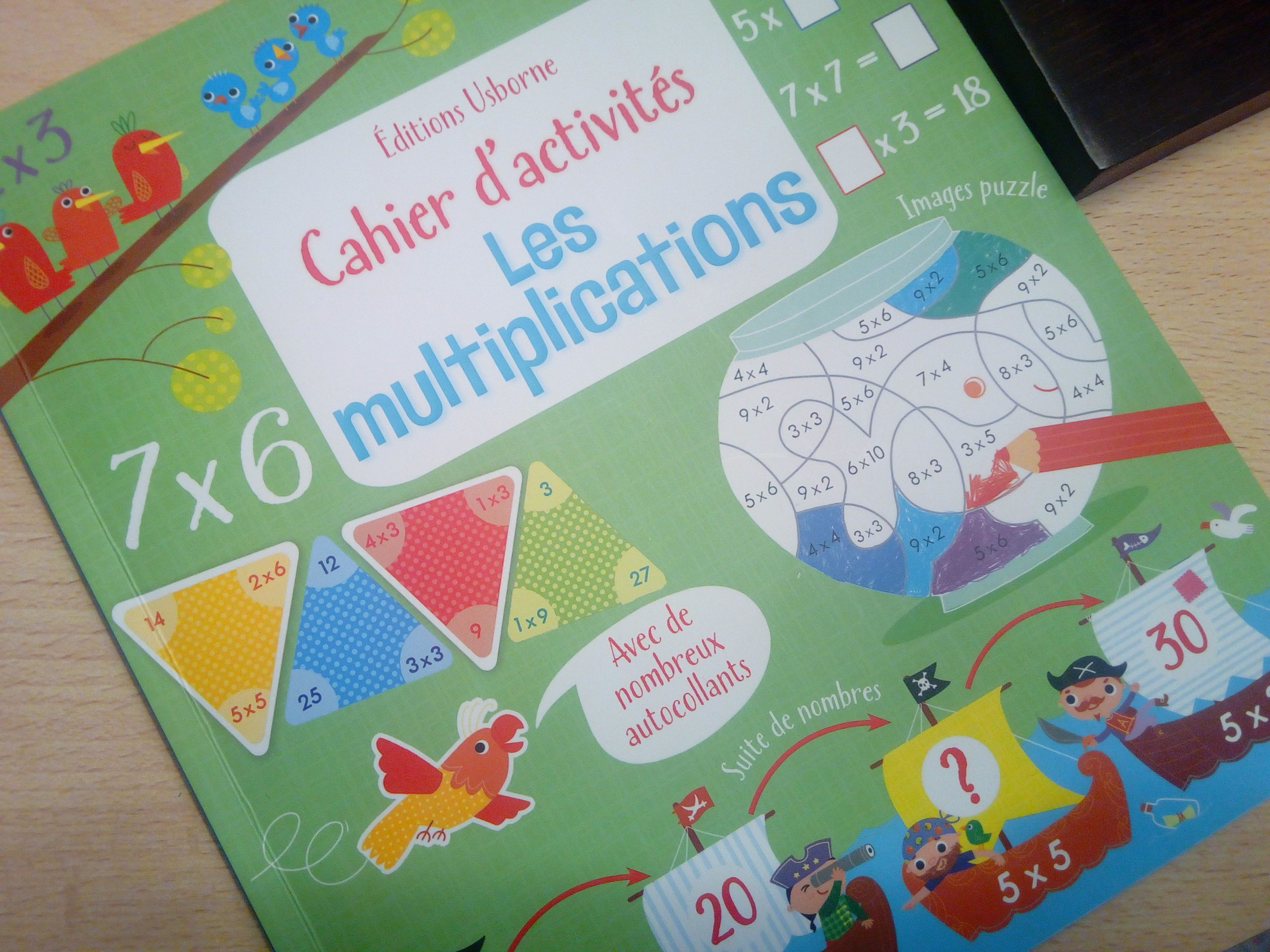 Cahier D'Activités Les Multiplications : Apprendre Les avec Apprendre Les Tables De Multiplication En S Amusant