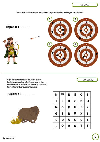 Cahier De Jeux, Ce1, Ce2 - Turbulus, Jeux Pour Enfants encequiconcerne Jeux Mathématiques Ce2 À Imprimer