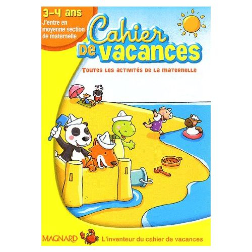 Cahier De Vacances J'Entre En Moyenne Section - 3-4 Ans serapportantà Cahier De Vacances Moyenne Section A Imprimer