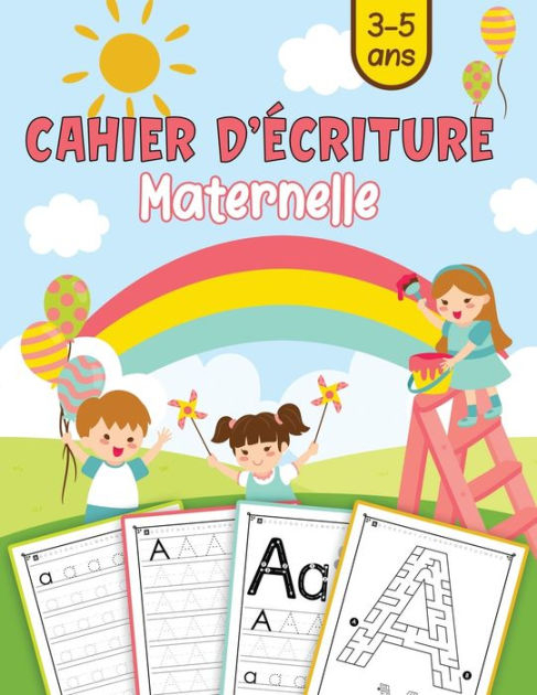 Cahier D'Écriture Maternelle 3-5 Ans: Apprendre À Tracer serapportantà Cahier D Activité Maternelle