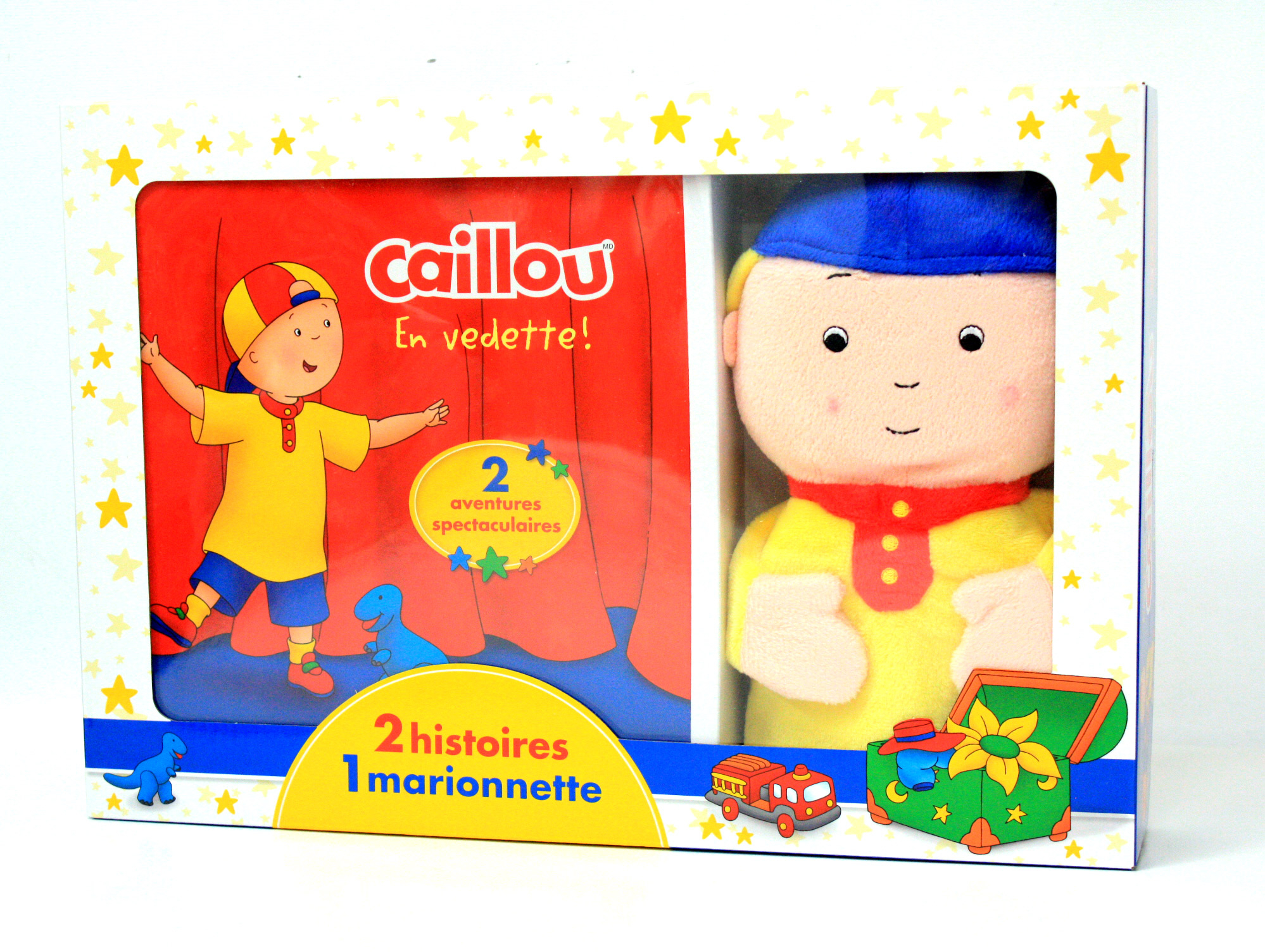 Caillou - 2 Histoires, 1 Marionnette / Jeunesse / Divers encequiconcerne Monsieur Caillou