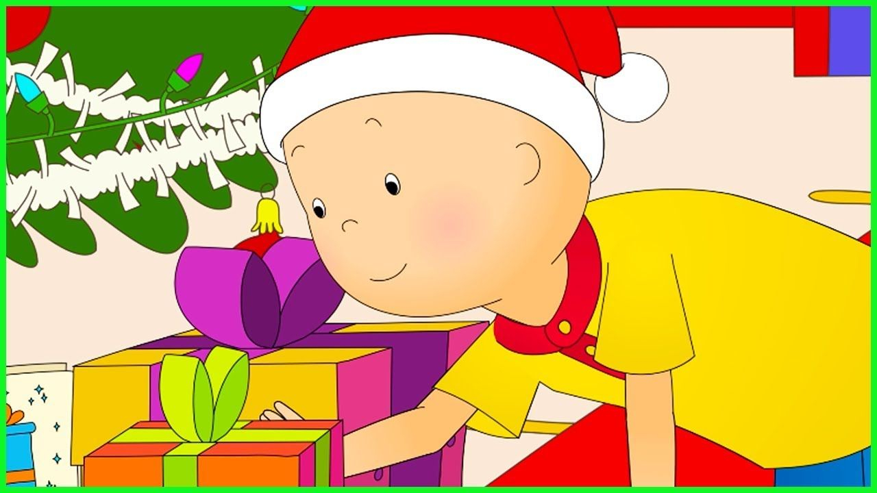 Caillou Dessin Anime - Dessin Et Coloriage intérieur Caillou Fete Noel