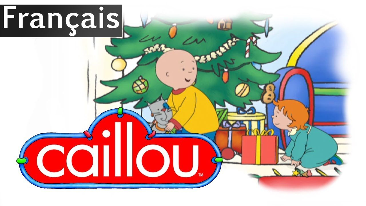 Caillou Français - Caillou Chante Noël | Caillou, Le Père dedans Caillou Fete Noel