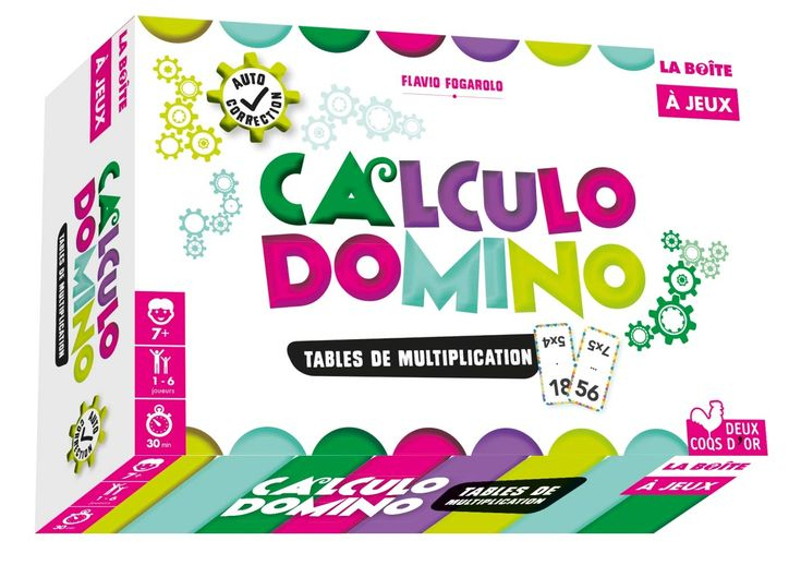 Calculo Domino : Un Jeu Astucieux Pour Apprendre Les encequiconcerne Apprendre Les Tables De Multiplication En S Amusant