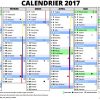 Calendrier 2017 À Imprimer : Les Plus Beaux Modèles Gratuits dedans Calendrier 2017 À Imprimer Avec Vacances Scolaires