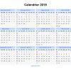 Calendrier 2018 À Imprimer Gratuit En Pdf Et Excel serapportantà Calendrier Avec Numéro De Semaine 2018