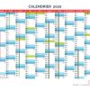 Calendrier Annuel 2020 À Imprimer Avec Jours Fériés Et intérieur Calendrier 2018 Avec Jours Fériés Vacances Scolaires À Imprimer