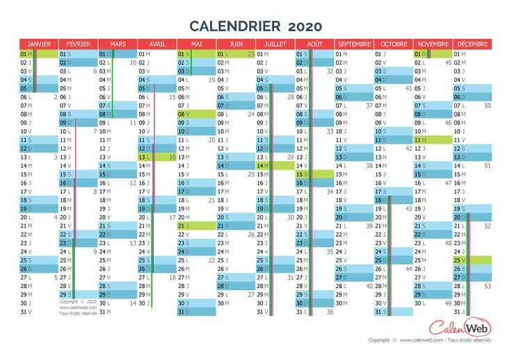 Calendrier Annuel 2020 À Imprimer Avec Jours Fériés Et intérieur Calendrier 2018 Avec Jours Fériés Vacances Scolaires À Imprimer