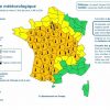 Canicule : 51 Départements En Vigilance Orange, Dont Toute intérieur Carte Des Départements De France 2017