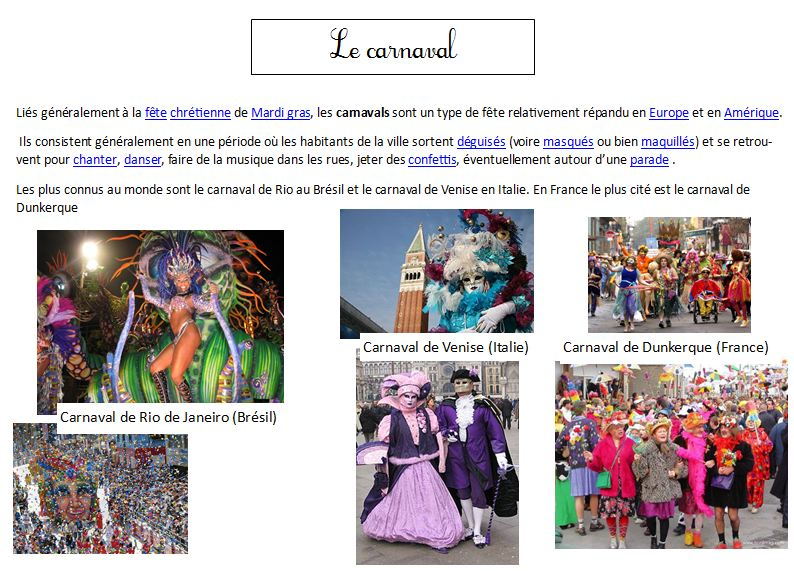 Carnaval Ce1 - Monsieur Mathieu à Histoire Des Arts Cp