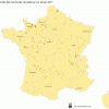 Carte Administrative De France Et Liste Des Villes Françaises. pour Carte Des Départements De France 2017