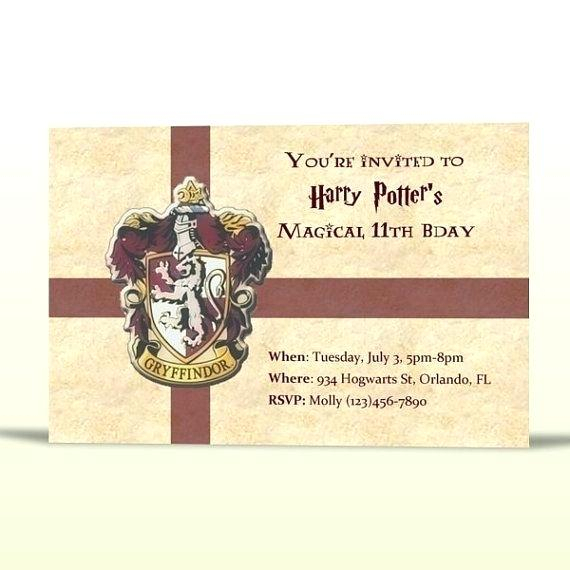 Carte Anniversaire 18 Ans Harry Potter encequiconcerne Carte Invitation Anniversaire Harry Potter