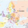 Carte D Europe Images Et Photos - Arts Et Voyages encequiconcerne Pays Et Capitales D Europe