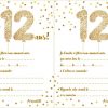 Carte D Invitation Anniversaire Ado Fille 12 Ans à Invitation Pour Des 20 Ans