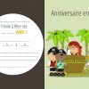 Carte D Invitation Anniversaire Gratuite - Invitations De concernant Carton Invitation Anniversaire A Imprimer