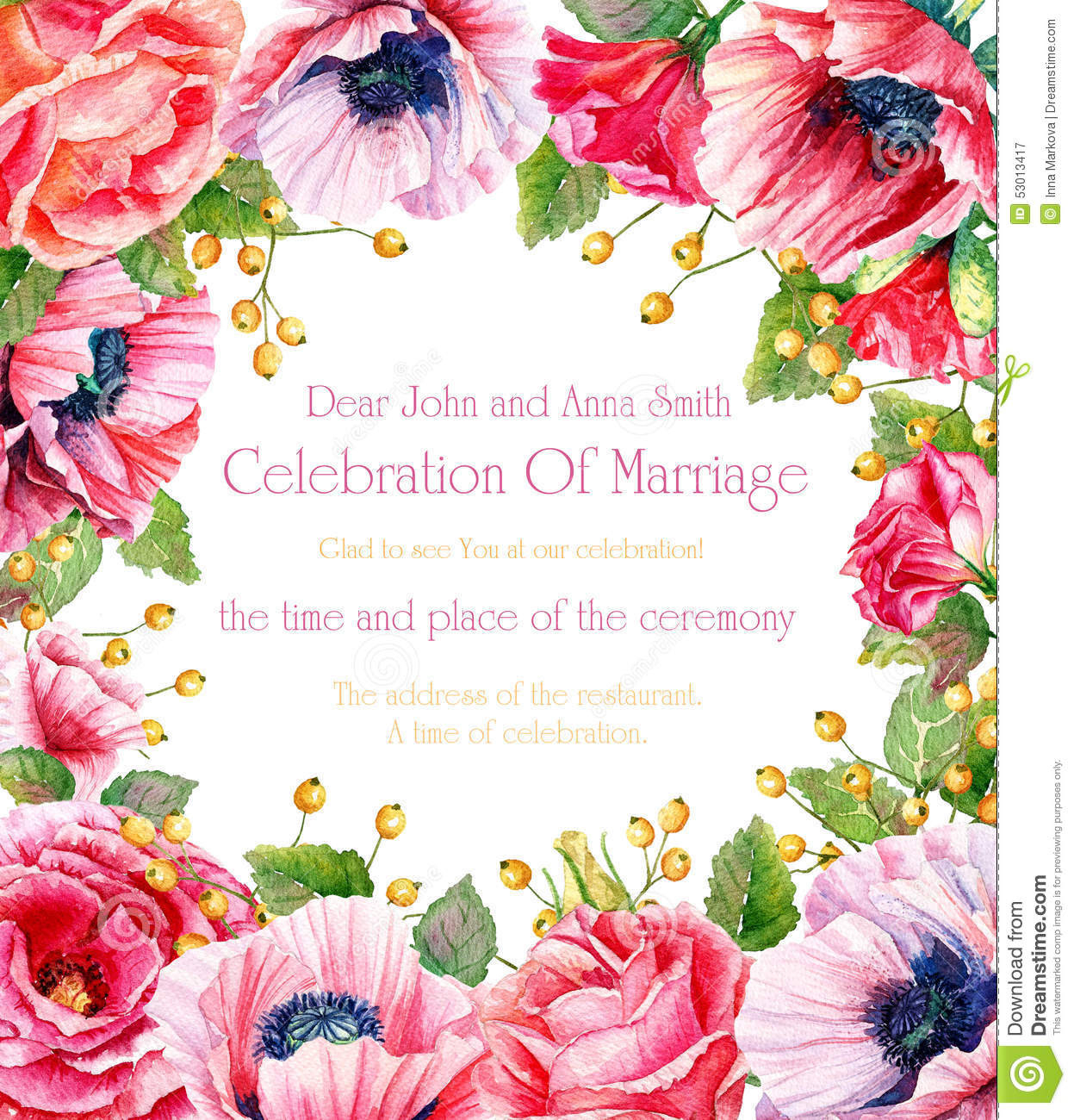 Carte D&amp;#039;Anniversaire Gratuite Fleurs Elegant Vue Avec Des tout Carte D Invitation Anniversaire Personnalisée