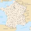 Carte De France Avec Départements Archives - Voyages - Cartes concernant Carte Des Départements Français