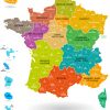 Carte De France Avec Départements - Voyages - Cartes concernant Carte De France Des Régions Vierge