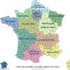 Carte De France Avec Les Nouvelles Régions avec Carte De France Avec Les Régions