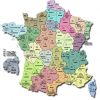 Carte De France: Carte De France Avec Départements à Région Et Département France
