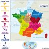&quot;Carte De France Colorée 2017 Avec Les 13 Nouvelles à Carte Des Départements De France 2017