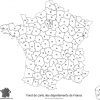 Carte De France Departement Vierge concernant Carte Des Régions Vierge