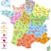 Carte De France Départements Et Villes À Imprimer - Les serapportantà Carte De France Avec Départements Et Préfectures