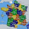 Carte De France Détaillée - Voyages - Cartes intérieur Carte De France Avec Départements Et Préfectures