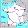 Carte De France Fleuves Et Grandes Villes • Voyages - Cartes pour Carte De France Grande Ville