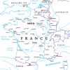 Carte De France Fleuves - Voyages - Cartes intérieur Carte De La France Avec Les Grandes Villes