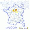Carte De France Gratuite avec Tous Les Départements Français