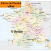 Carte De France Jeu Placer Villes à Carte De France Avec Nom Des Villes