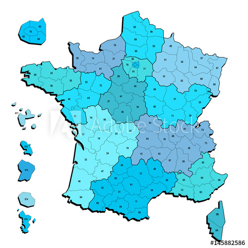 Carte De France Métropolitaine Et D&amp;#039;Outre-Mer - Régions Et encequiconcerne Les 22 Régions De France Métropolitaine
