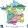 Carte De France Region - Carte Des Régions Françaises intérieur Carte Des Régions De France 2016