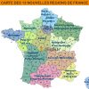 Carte De France Régions Et Villes Principales | My Blog tout Carte France Avec Region