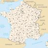 Carte De France Vierge Avec Departements Destiné Carte De pour Carte France Vierge Villes