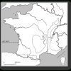 Carte De France Vierge | Carte France Vierge, Carte De intérieur Carte Vierge Des Régions De France