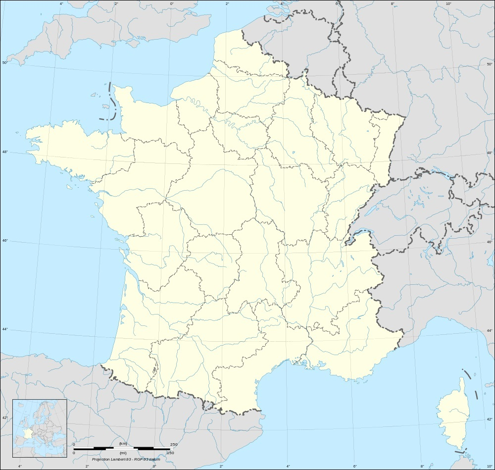 Carte De France Vierge : Fond De Carte De France destiné Carte Des Régions À Compléter