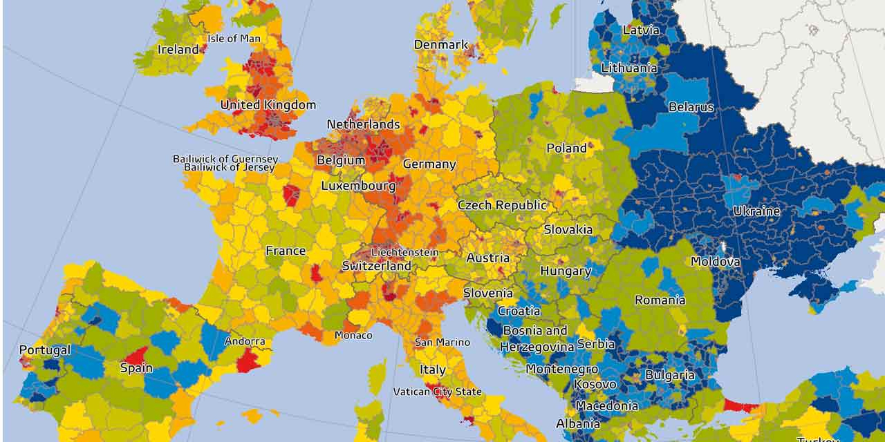 Carte De L Europe Avec Capitales | Primanyc pour Carte De L Europe Avec Capitales