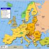 Carte De L Europe Et Capitale - Primanyc destiné Carte De L Europe Avec Capitale